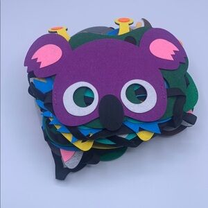 Mixed Lot 24 Colorful Animal Masks Birthday Halloween Party Favors NIP